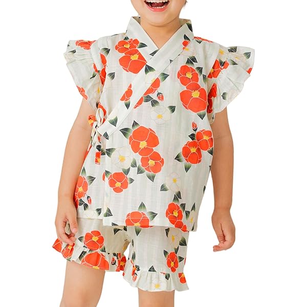 Amazon | [ジェラート ピケ] EC限定 KIDS甚平セット PKFT232442